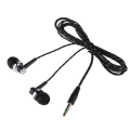 Miniatyrbild 5 av 5: Snygga flätade linje stereomusik hörlurar för in-ear-headset utan mikrofonhörlurar Röd Red