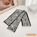 Miniatyrbild 1 av 7: Nytt mode sidenscarf hårband Long Ribbon Bow n Printing Hai A8 one size A8 one size