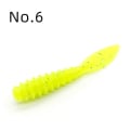 Miniatyrbilde 1 av 5: 30 stk/parti Fiskeorm agn Myk myk plast agn F F F