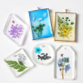 Miniatyrbilde 3 av 5: Ekte Pressede Blomsterblader Naturlig Tørket Daisy Blomsterform for DIY Epoksyharpiks Smykker Scrapbooking