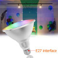 Pikkukuva 4 / 5: Himmennettävä RGB PAR38 Par-valo E27 20W LED-valonheittolamppu Tulva lamppu Kaukosäädin Monivärinen Koti sisustus 110V 220V