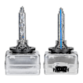 Miniatyrbillede 1 af 5: 2 stk D3s 8000k 35w Xenon Forlygter Høj Lysstyrke Ip68 Vandafvisende Bil Led Pannlampe