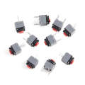 Miniatyrbilde 1 av 5: 10 stk Kailh Mute-knapp 6*6*7,3 Silent Switch trådløs museknapp Bu Grå one size Gray one size