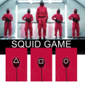 Miniatyrbild 2 av 3: 8 st Squid Game Kortlek Festbygge Multiplayer Brädspelskort Festdekoration Julpresentkort