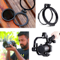 Miniatyrbillede 2 af 11: Universal DSLR Kamera Aluminium Legering Hurtig Kamera Objektiv ND Filter Montering til 49mm 58mm DSLR Objektiv Adapter 49mm