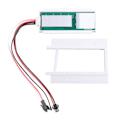Pikkukuva 1 / 5: DC12V enkelknapp för peksensor med klocktemperaturdisplay LED för pekbrytare för sminkspegel Singer color