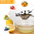 Miniatyrbillede 3 af 5: Rustfrit stål citron hånd manuel juicer til citron appelsin frugt