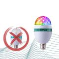Miniatyrbillede 3 af 5: Scenelampe Roterende LED Strobe Pære Disco Festbelysning