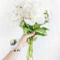 Miniatyrbillede 5 af 5: 12 stk. Elastiske Perle Armbånd Bryllup Armbånd Blomster DIY Hånd Blomster Elastiske Bryllup Galla