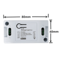 Miniatyrbild 4 av 5: 1:a smarta strömbrytaren Timer DIY trådlös strömbrytare röststyrning Smart White One Size White One Size