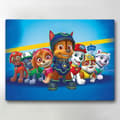 Canvas Tryck / Målning - Paw Patrol - 40x30 cm - Canvas Multicolor multif\u00e4rg