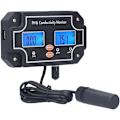 Pikkukuva 1 / 5: PH-2681 PH/EC vedenlaadun testaaja, ATC PH-mittari, DC6V hydroponinen monitori akvaarioon, EU-pistoke 230V