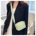 Miniatyrbilde 10 av 10: Mini vattert Crossbody Bag Casual Skulderveske HVIT white