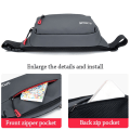 Miniatyrbillede 9 af 10: Brysttaske Kryds Krops Taske SORT black