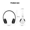 Pikkukuva 2 / 10: Bluetooth kuulokkeet taitettavat kuulokkeet PUNAINEN red