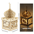 Miniatyrbillede 1 af 9: Eid Mubarak LED-lys STYLE 1 STYLE 1