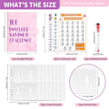 Miniatyrbillede 2 af 10: 100 Days Savings Challenge Saving Challenge Binder SORT Black