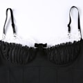 Miniatyrbillede 7 af 10: Dame top sløjfe stropløs camisole RED M Red M