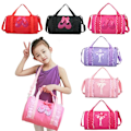 Miniatyrbillede 5 af 10: Ballet Dance Tasker Dance Rygsæk BLACK STYLE 2 STYLE 2 black Style 2-Style 2