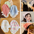 Miniatyrbilde 8 av 10: Triangle Headscarf Hårbøyle Triangle Scarf 6 6 6