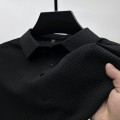 Miniatyrbild 10 av 10: Ice Silk Mesh T-shirt Kortärmad pikétröja GRÅ 4XL Grey 4XL