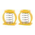 Miniatyrbilde 5 av 10: Sykkelfjærhengselklemme GUL 2STK 2STK Yellow 2pcs-2pcs