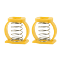 Miniatyrbillede 5 af 10: Cykelfjederhængselklemme GUL 2STK 2STK Yellow 2pcs-2pcs