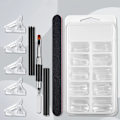 Pikkukuva 4 / 10: Quick Building Nail Forms tekokynsien kärjet 100 kpl 100 kpl 100Pcs