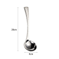 Miniatyrbillede 2 af 9: 2 stk. Øskeske Suppeskeer DISKSISTE colander