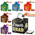 Miniatyrbillede 10 af 10: 2024 Graduation Season Message Box Layout for dimissionsceremoni red