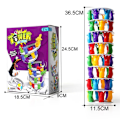 Miniatyrbillede 2 af 4: Penguin Crash Tower Balance Game Stabling Game