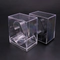 Miniatyrbillede 6 af 10: Ur Display Holder Transparent Armbåndsur Etui SORT Black