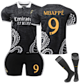 Miniatyrbilde 1 av 2: Real Madrid Spesialutgave Fotballdraktsett 2023-2024 Nr. 9 Mbappé 26
