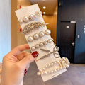 Pikkukuva 4 / 8: 5 KPL Hiusneula Clip Hiusneula 5 KPL RANDOM WHITE 5PCS Random White