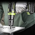 Miniatyrbild 7 av 10: 7 Styck 4-Ege Cross Borr Bit Set Sexkantigt skaft Legering borr black