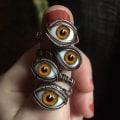 Pikkukuva 1 / 8: The Eye of Awakening Ring Awakening Eye Ring RUSKEA brown