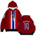 Norges landsholdshættetrøje tykt design NO.10 Ødegaard 140