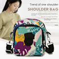 Pikkukuva 7 / 10: Naisten printed Crossbody-laukku Matkapuhelinlaukku 1 1 1