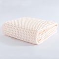 Miniatyrbillede 1 af 10: Bomuldsvaffelbadehåndklæde Ensfarvede håndklæder LYSEROSA light pink