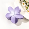 Miniatyrbilde 1 av 8: Frangipani Hårklemmer Blomst Hårklemme LILLA GRADIENT FARGE purple gradient color-gradient color