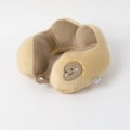 Miniatyrbilde 1 av 9: Pukkel U-formet pute broderi pute KHAKI khaki