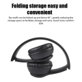 Miniatyrbild 6 av 10: Bluetooth hörlurar hopfällbara headset RÖD red