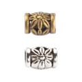 Miniatyrbillede 1 af 6: Spacer Beads Sølv Bead Spacer Legering Legering Tube Beads
