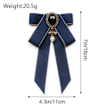 Pikkukuva 2 / 9: Rusetti Bowknot rintakorut GRAY Gray