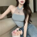 Miniatyrbilde 10 av 10: Mesh Sling Tank Top APRIKOS Apricot