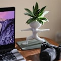 Miniatyrbilde 6 av 10: Sporting Sukkulent Potter Resin Blomsterpotter TREDEMØLL PLANTER Treadmill Planter