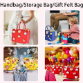 Miniatyrbild 5 av 9: Filt resväska Handväska GUL G G YELLOW G-G