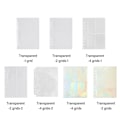 Pikkukuva 2 / 10: 10 KPL:n irtolehtinen albumivalokuvakortti Albumikansio LÄKYVÄ 4 transparent 4 grids-1-4 grids-1