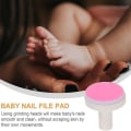 Miniatyrbilde 6 av 10: Baby neglefil pads negletrimmer pads GUL yellow