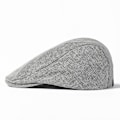 Miniatyrbild 6 av 10: Basker Flat Cap för män KAFFE Coffee